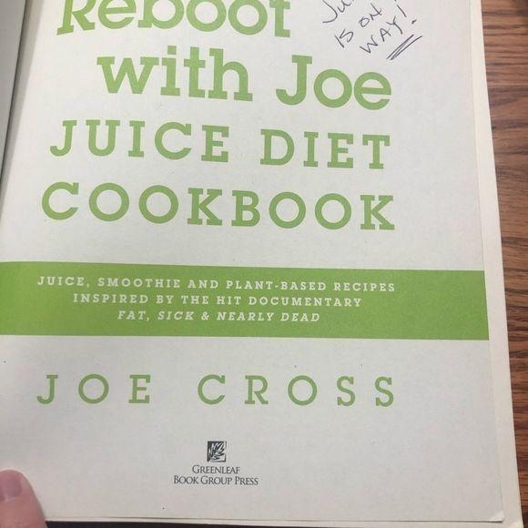 Kitchen 62 The Reboot With Joe Juice Diet Cookbook Poshmark